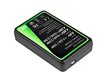 Green Cell Akumulatora lādētājs AHBBP-501 piemērots GoPro AHDBT-501, HD Hero5, HD Hero6 цена и информация | Fotokameru lādētāji | 220.lv