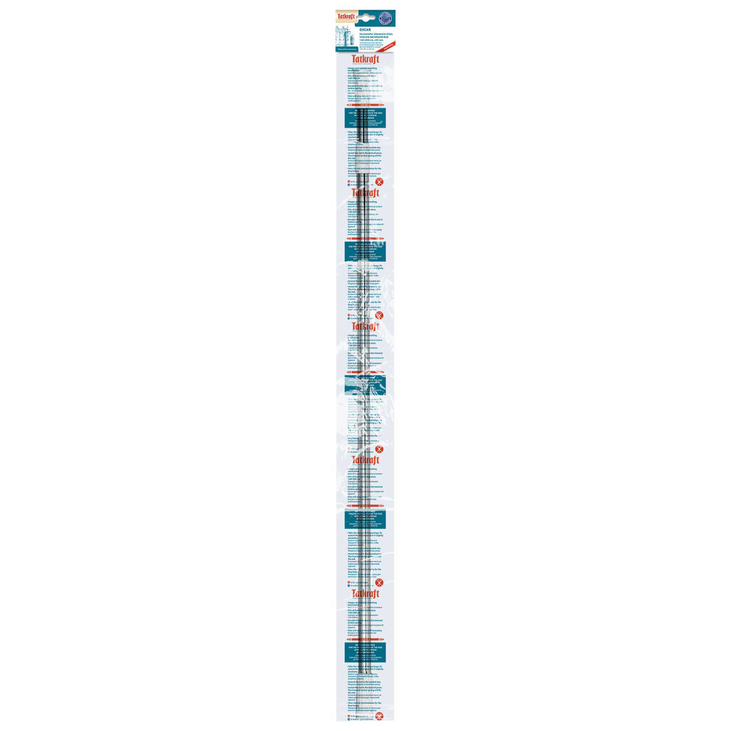 Teleskopiska dušas aizkara karnīze, 140-260 cm cena un informācija | Vannas istabas aksesuāri | 220.lv