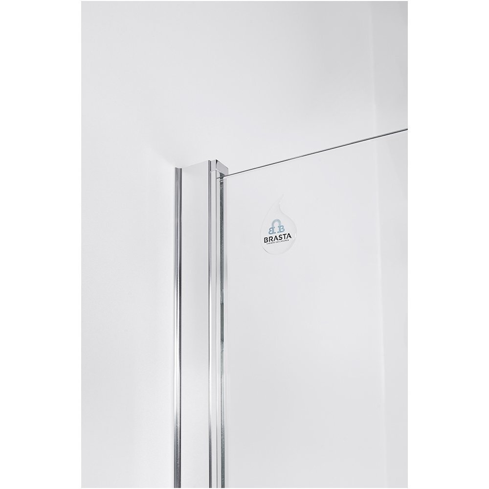 Bezrāmju dušas sienas Brasta Glass Ema цена и информация | Dušas durvis, dušas sienas | 220.lv