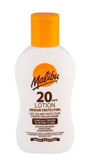 Aizsargājošs losjons no saules Malibu SPF 20 100 ml cena un informācija | Sauļošanās krēmi | 220.lv