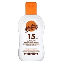 Солнцезащитный лосьон Malibu SPF 15 400 мл цена и информация | Кремы от загара | 220.lv