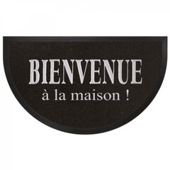 Коврик дверной Maison Black/Grey 45 x 75 см цена и информация | Придверные коврики | 220.lv