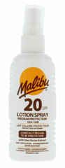 Izsmidzināms aizsargājošs losjons Malibu SPF 20 100 ml цена и информация | Кремы от загара | 220.lv