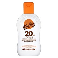 Aizsargājošs losjons no saules Malibu SPF 20 400 ml cena un informācija | Sauļošanās krēmi | 220.lv