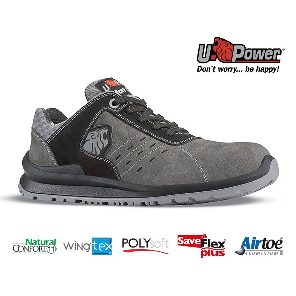 Sportiskā stila darba apavi CARLOS S1P SRC U-Power | UF20026 цена и информация | Darba apavi | 220.lv