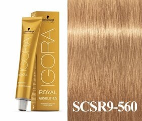 Постоянная краска Igora Royal Absolutes Schwarzkopf 9-560 Age Blend (60 ml) цена и информация | Краска для волос | 220.lv