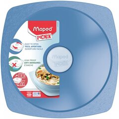 Pusdienu kaste-šķīvis Maped Picnik Adult Concept 900ml storm blue цена и информация | Посуда для хранения еды | 220.lv