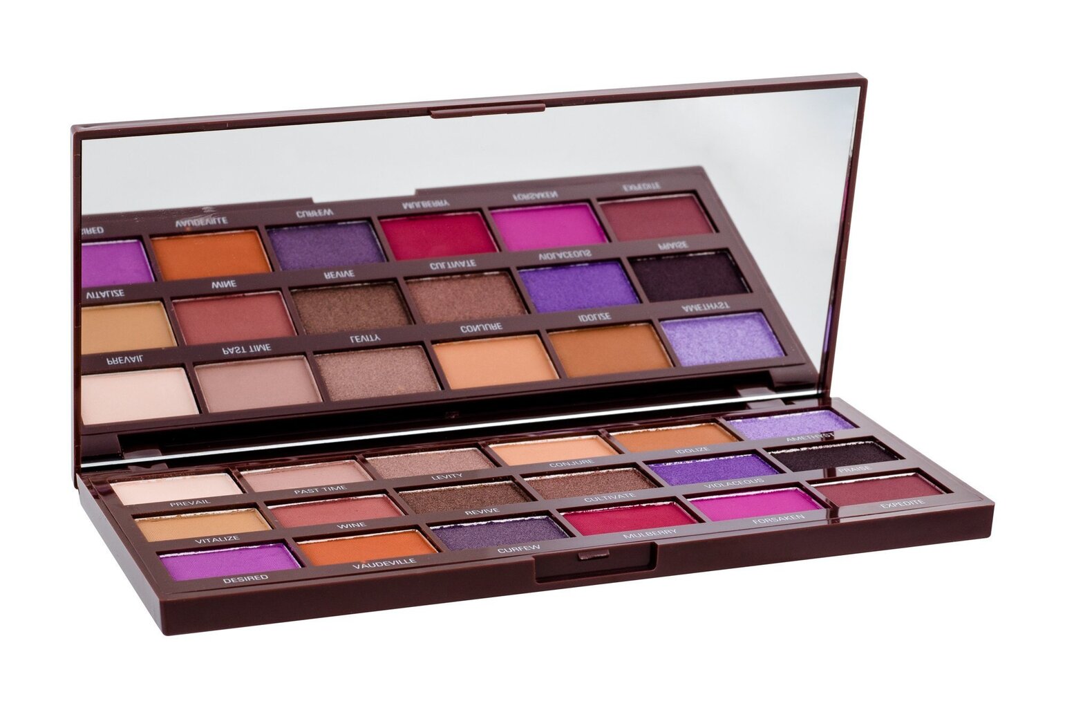 Acu ēnu palete Makeup Revolution London I Heart Revolution Violet Chocolate 20,2 g цена и информация | Acu ēnas, skropstu tušas, zīmuļi, serumi | 220.lv