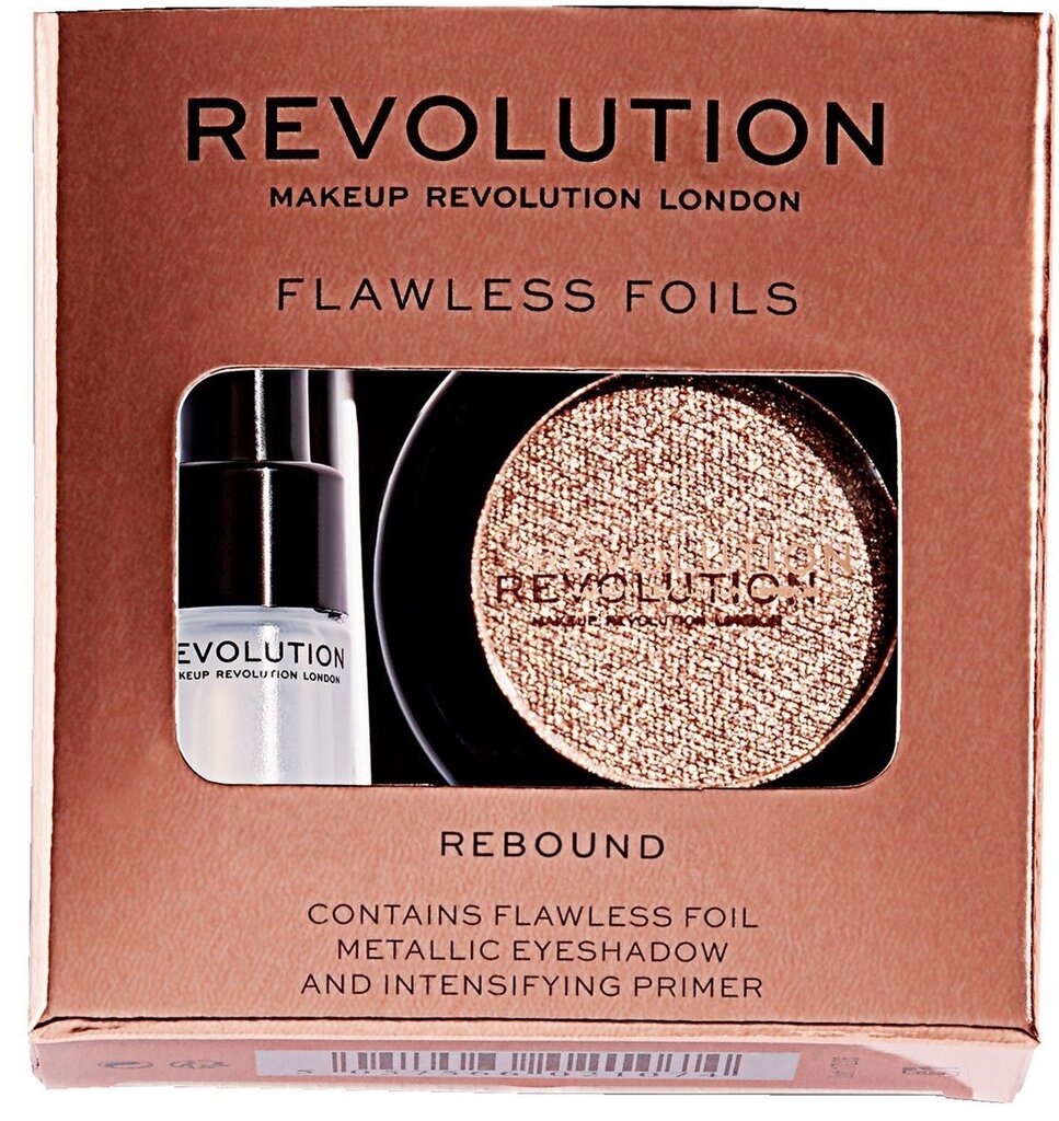 Acu ēnas Makeup Revolution London Flawless Foilsto 2 g, Rebound cena un informācija | Acu ēnas, skropstu tušas, zīmuļi, serumi | 220.lv