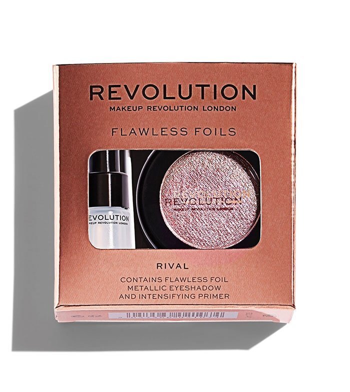 Acu ēnas Makeup Revolution London Flawless Foilsto 2 g, Rival cena un informācija | Acu ēnas, skropstu tušas, zīmuļi, serumi | 220.lv