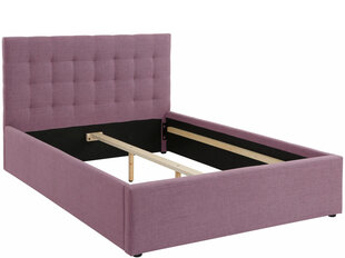 Кровать Ajay 140x200 см, фиолетовая цена и информация | Кровати | 220.lv