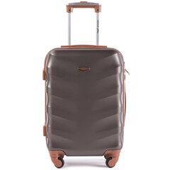 Маленький чемодан Wings Albatross S, коричневый цена и информация | Чемоданы, дорожные сумки | 220.lv