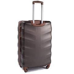 Большой чемодан Wings Albatross L, коричневый цена и информация | Чемоданы, дорожные сумки  | 220.lv
