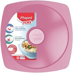 Pusdienu kaste-šķīvis Maped Picnik Adult Concept 900ml tender rose цена и информация | Посуда для хранения еды | 220.lv