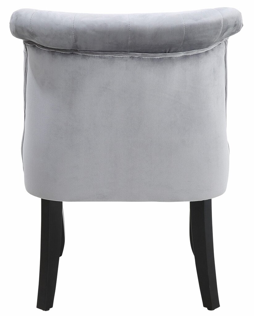 Krēsls Brittany Velvet, pelēks цена и информация | Atpūtas krēsli | 220.lv