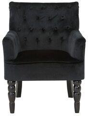 Кресло Alexia Velvet, черное цена и информация | Кресла в гостиную | 220.lv