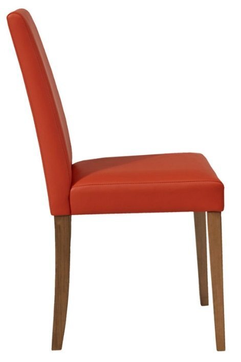 2-u krēslu komplekts Blake, sarkanas/ozola krāsas cena un informācija | Virtuves un ēdamistabas krēsli | 220.lv