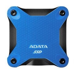 ADATA External SSD SD600Q 240 GB, USB 3.1, Zils цена и информация | Жёсткие диски | 220.lv