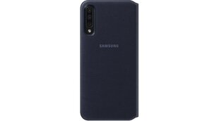 Samsung Wallet Cover EF-WA505 Flip cover Samsung Galaxy A50 Black цена и информация | Чехлы для телефонов | 220.lv