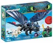 70037 PLAYMOBIL® Dragon, Žagas, Bezzobains pūķis un viņa mazulis cena un informācija | Konstruktori | 220.lv