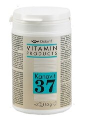 Diafarm uztura bagātinātājs veselīgam suņa organismam Kanavit, 150 g cena un informācija | Vitamīni, uztura bagātinātāji, pretparazītu līdzekļi suņiem | 220.lv