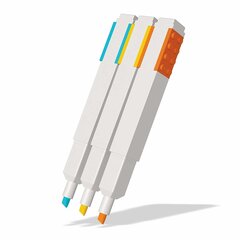 Текстовые маркеры LEGO® IQ Stationery, 3 шт. цена и информация | Письменные принадлежности | 220.lv