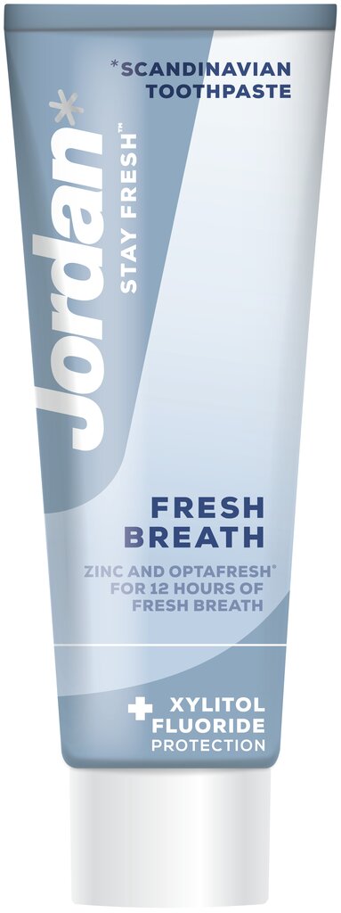 Zobu pasta Jordan Fresh Breath, 75 ml цена и информация | Zobu pastas, birstes | 220.lv