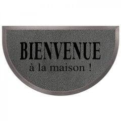 Durvju paklājs Maison Grey/Black 45 x 75 cm cena un informācija | Kājslauķi | 220.lv