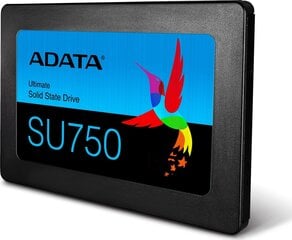 Внутренний жесткий диск AData ASU750SS-1TT-C цена и информация | Внутренние жёсткие диски (HDD, SSD, Hybrid) | 220.lv