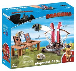 9461 PLAYMOBIL® Dragon, Goberis ar katapultu цена и информация | Конструкторы и кубики | 220.lv