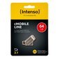 Intenso 3.0 64GB cMobile Line cena un informācija | USB Atmiņas kartes | 220.lv