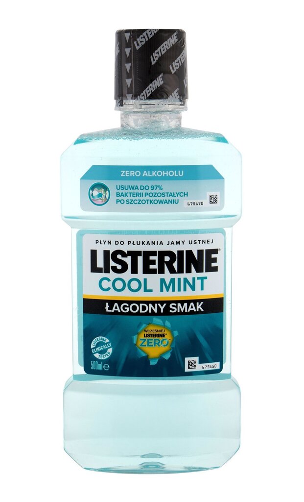 Mutes skalošanas šķidrums Listerine Cool Mint 500 ml цена и информация | Zobu pastas, birstes | 220.lv