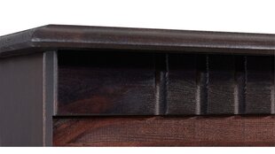 Шкафчик Linda 4D, темно-коричневый цена и информация | Шкафчики в гостиную | 220.lv