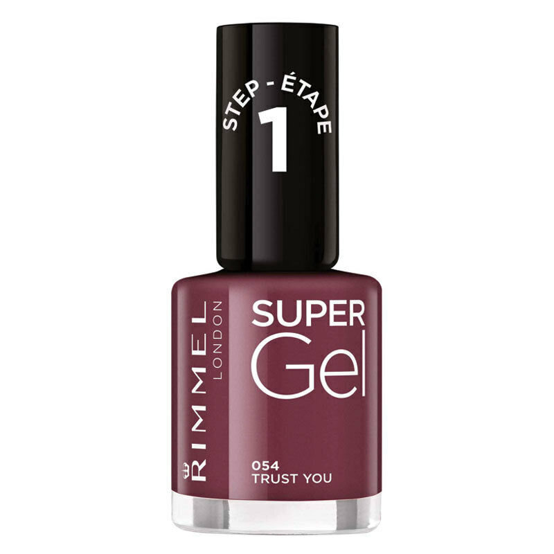 Nagu laka Rimmel London Super Gel 12 ml цена и информация | Nagu lakas, stiprinātāji | 220.lv