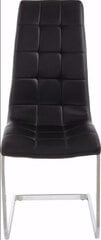Комплект из 2 х стульев Bruno, черный цена и информация | Стулья для кухни и столовой | 220.lv
