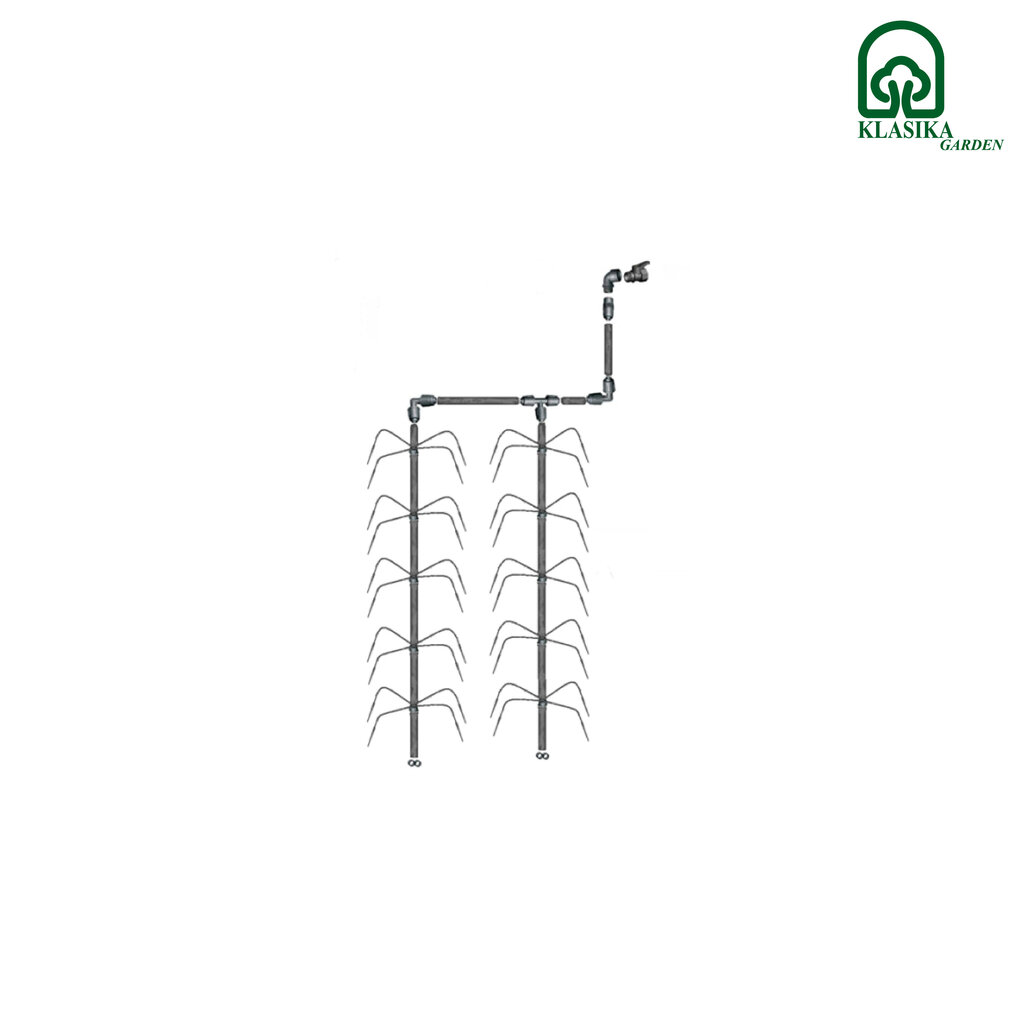 Laistīšanas sistēma KLASIKA SPIDER2 (ūdensapgāde) cena un informācija | Laistīšanas sistēmas | 220.lv