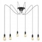 Piekaramā lampa Spider6 cena un informācija | Lustras | 220.lv