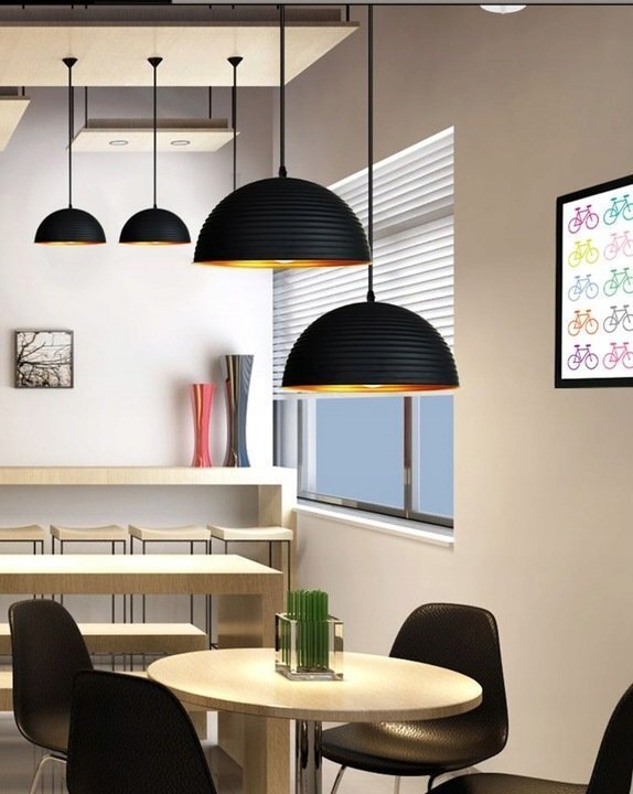 Piekaramā lampa Minimalist black cena un informācija | Piekaramās lampas | 220.lv