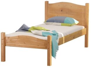 Кровать Barney, 90х200 см, светло-коричневая цена и информация | Кровати | 220.lv
