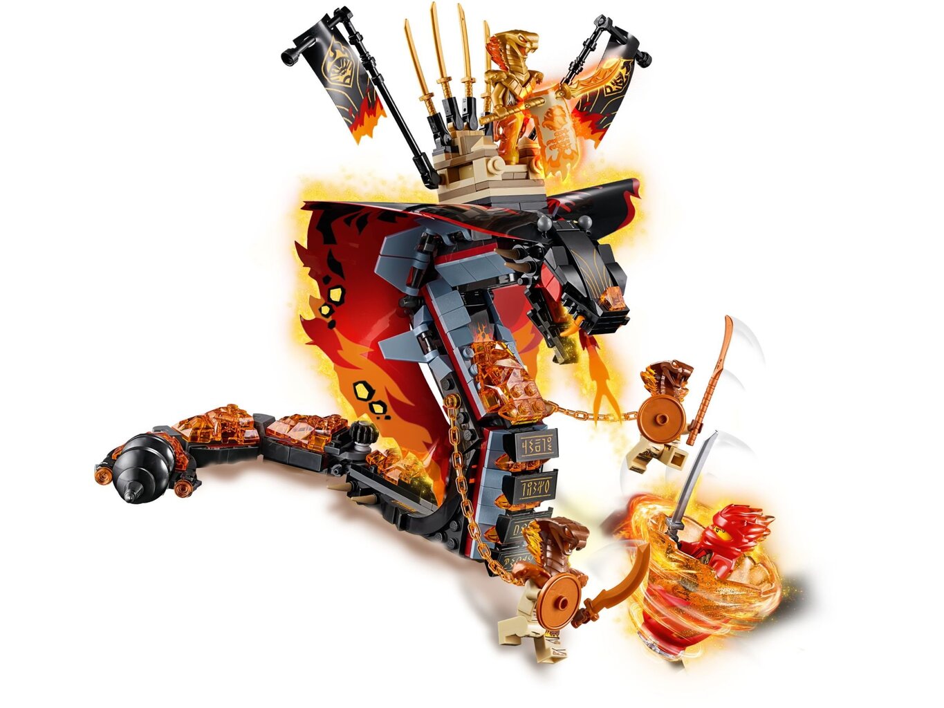 70674 LEGO® NINJAGO Uguns ilknis cena un informācija | Konstruktori | 220.lv