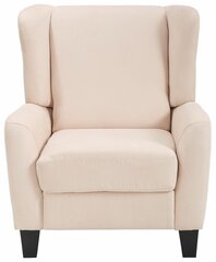 Atzveltnes krēsls Aladdin, krēmkrāsas cena un informācija | Atpūtas krēsli | 220.lv