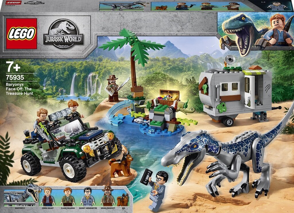 75935 LEGO® Jurassic World Sastapšanās ar barioniksu cena un informācija | Konstruktori | 220.lv