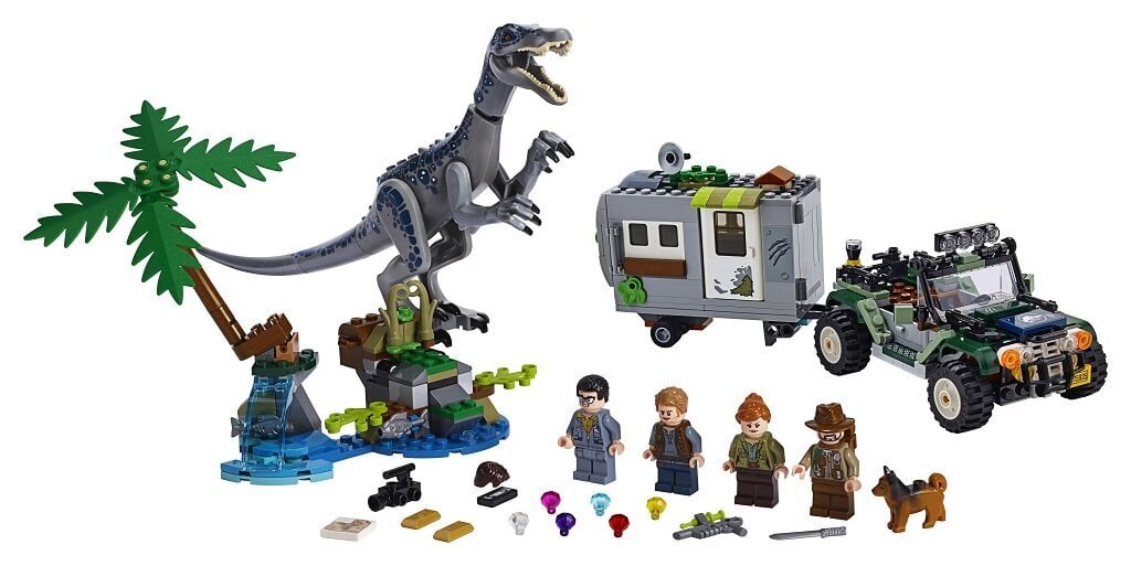 75935 LEGO® Jurassic World Sastapšanās ar barioniksu cena un informācija | Konstruktori | 220.lv