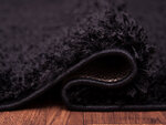 Paklājs Shaggy Black, melns, 140 x 190 cm