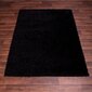 Paklājs Shaggy Black, melns, 200 x 290 cm cena un informācija | Paklāji | 220.lv