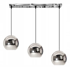 Piekaramā lampa Silver Ball 3 cena un informācija | Lustras | 220.lv