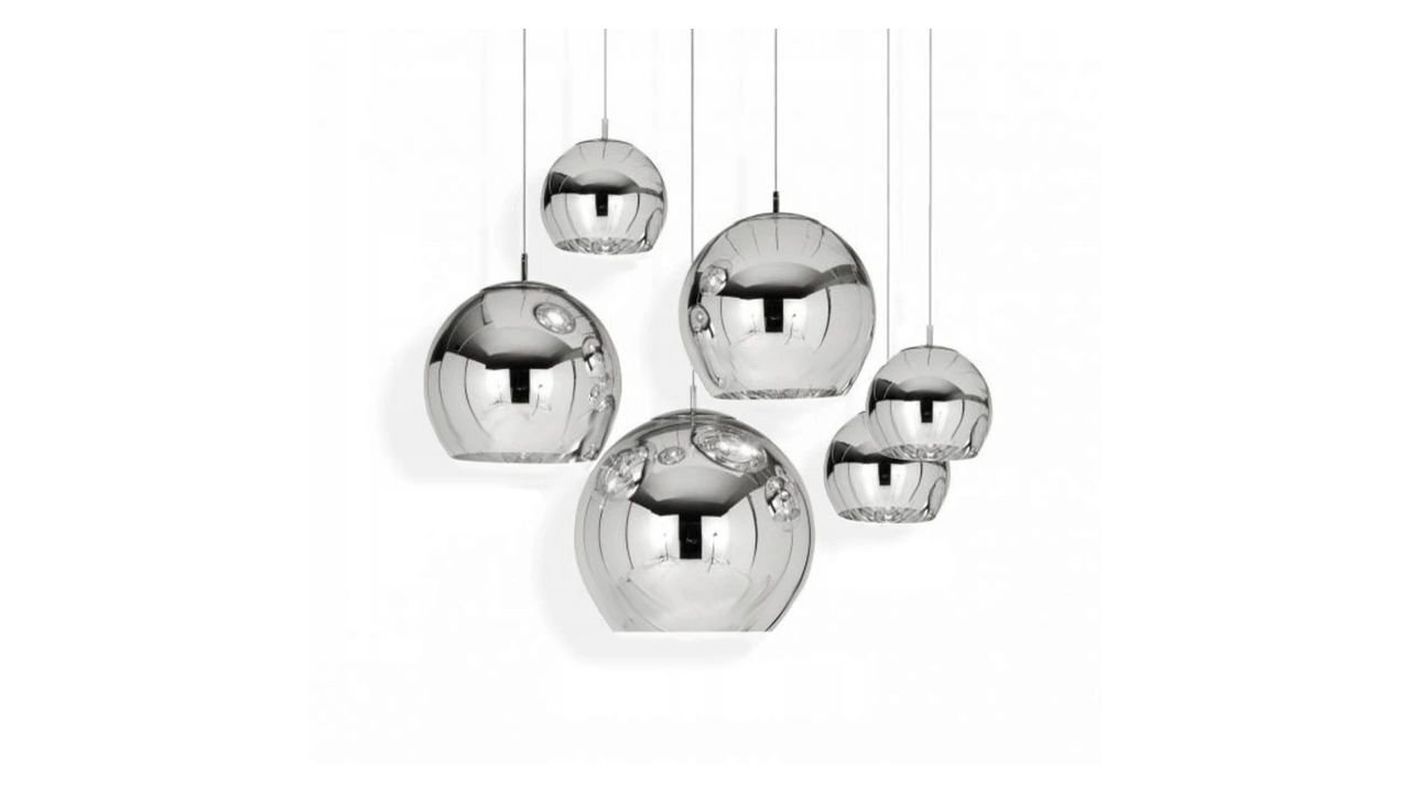 Piekaramā lampa Silver Ball 3 цена и информация | Piekaramās lampas | 220.lv