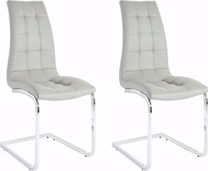 Комплект из 2 стульев Bruno, серый цена и информация | Стулья для кухни и столовой | 220.lv