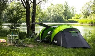 Telts Peme Bojan 4, pelēks/zaļš цена и информация | Палатки | 220.lv
