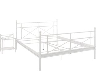 Кровать Tanja, 90х200 см, белая цена и информация | Кровати | 220.lv